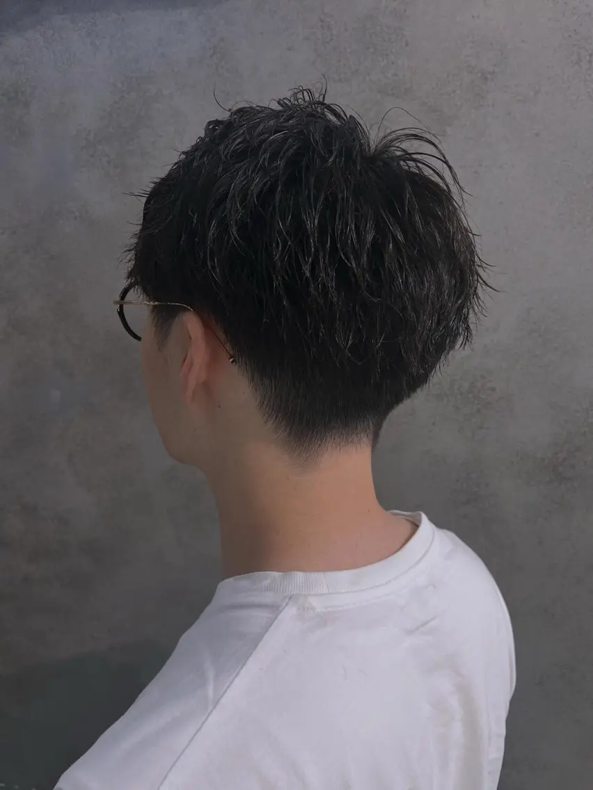 ショート 渋谷メンズ美容師 vain はるのヘアスタイル