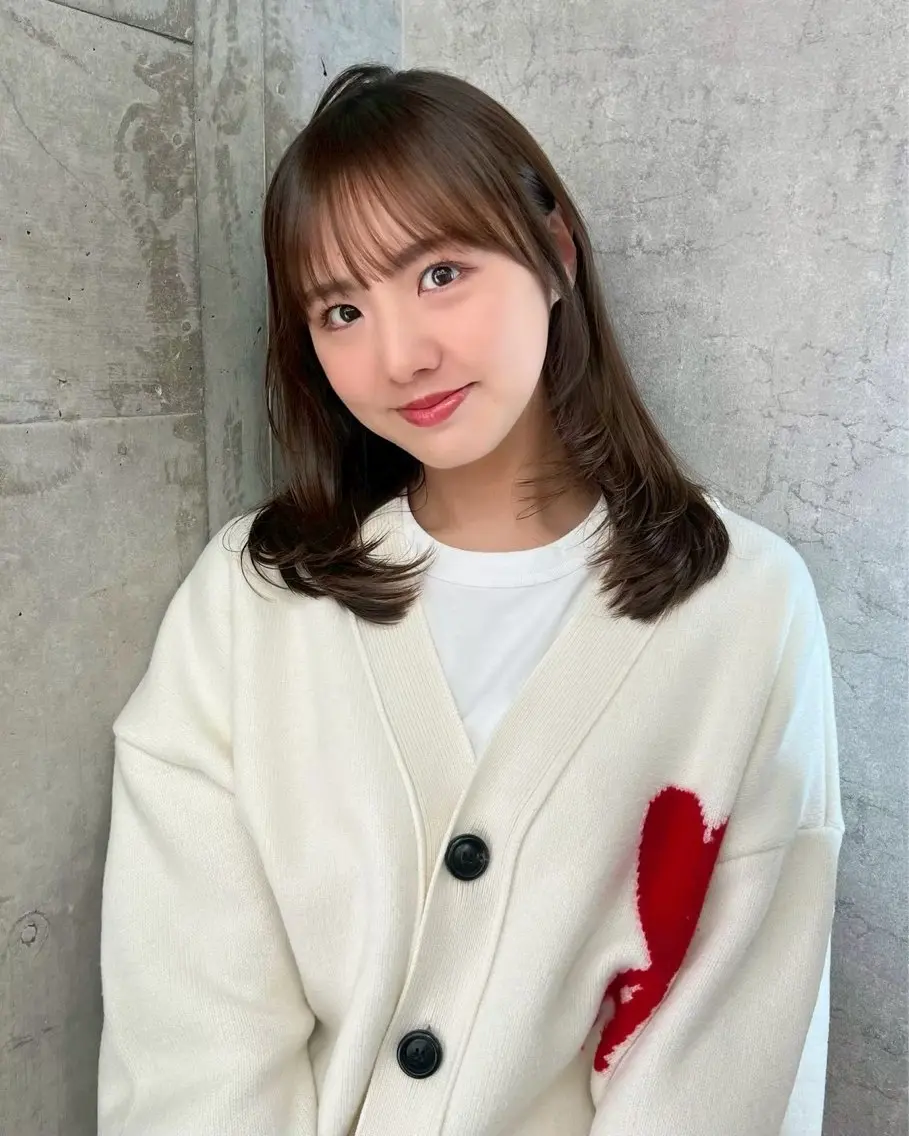 セミロング ヘアカラー 山口 颯太のヘアスタイル