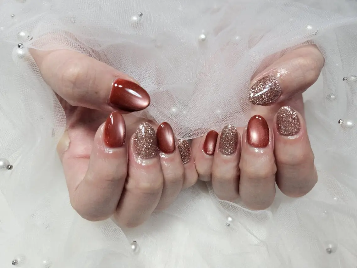 ネイル e_nail🍀自宅 サロン八潮eri☆　のネイルデザイン