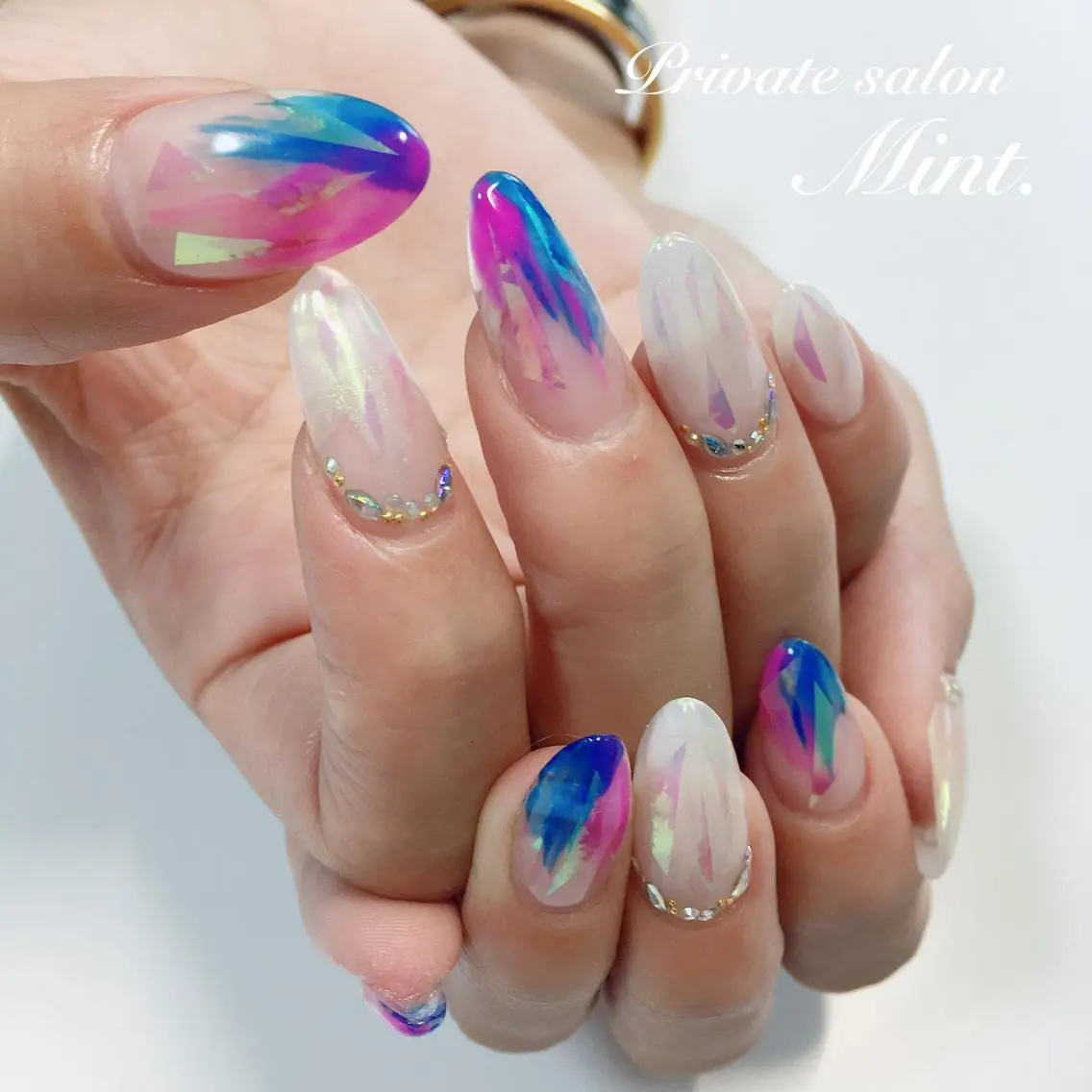 ネイル ジェルネイル スカルプネイル Mint. nailのネイルデザイン
