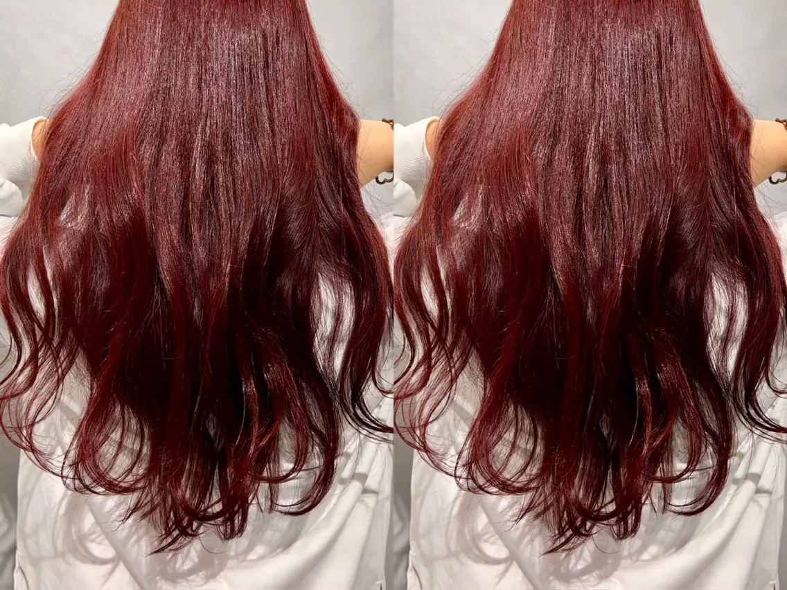 ロング カラー ブリーチ ブリーチなしカラー ヘアカラー トリートメント 髪質改善/縮毛矯正 レイヤー/松川匠のヘアスタイル