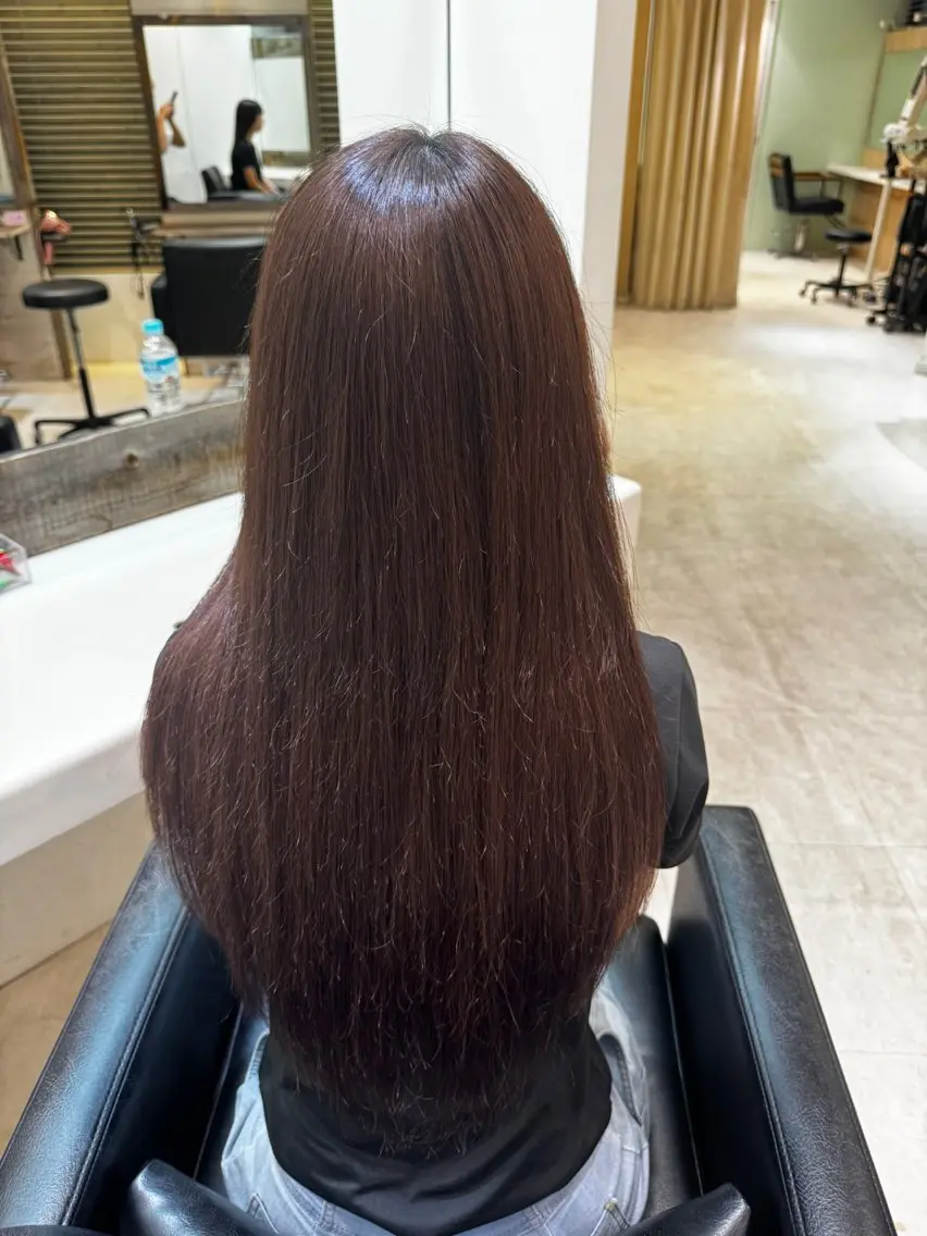 ロング トリートメント あおき りゅうせいのヘアスタイル