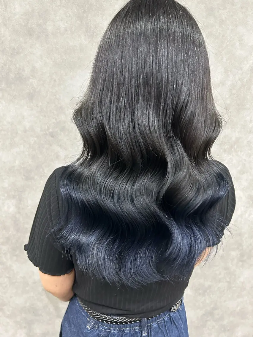セミロング ヘアカラー ゆきな 5月から復帰のヘアスタイル