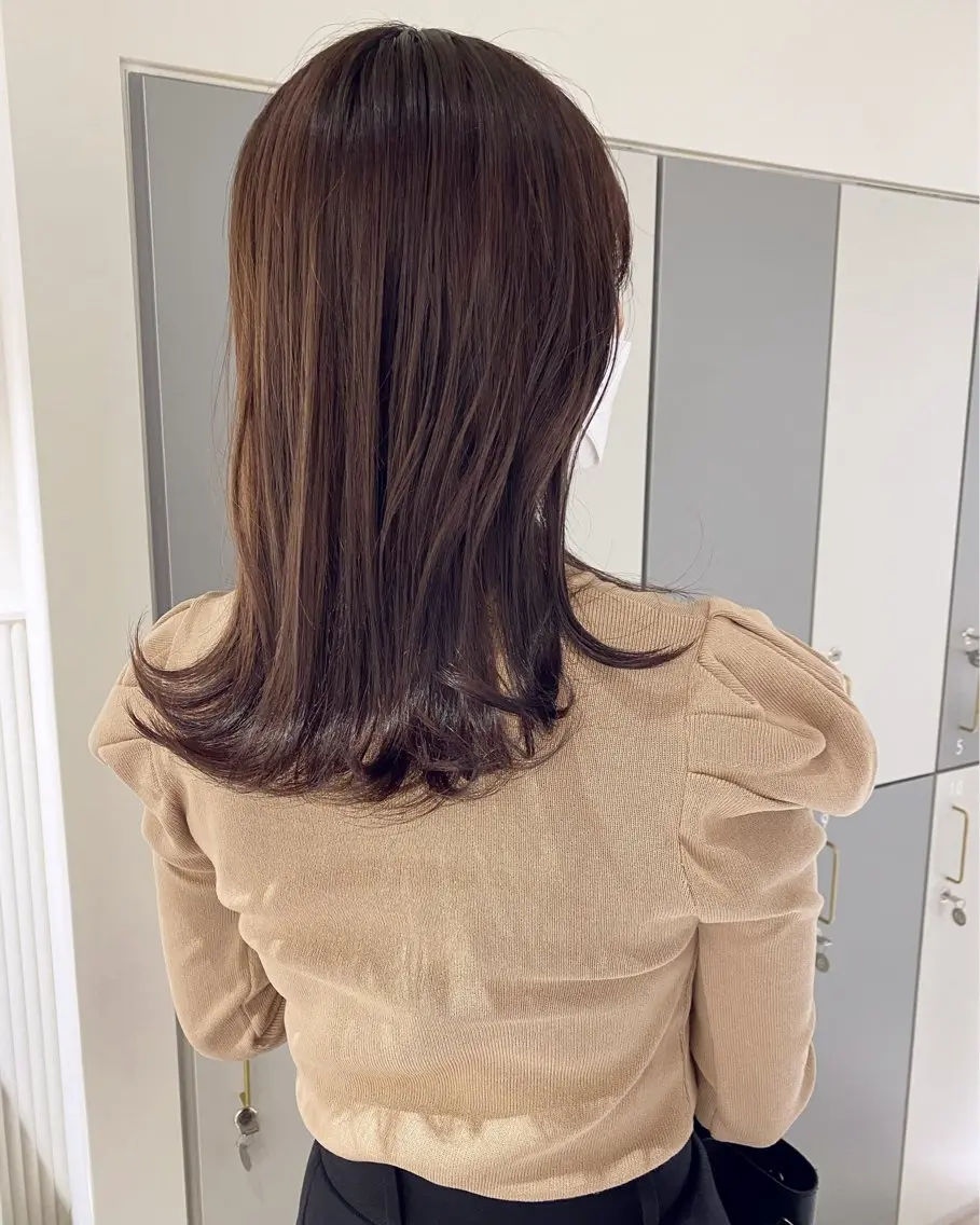 ミディアム カラー LOVESTOIKE 堂本のヘアスタイル