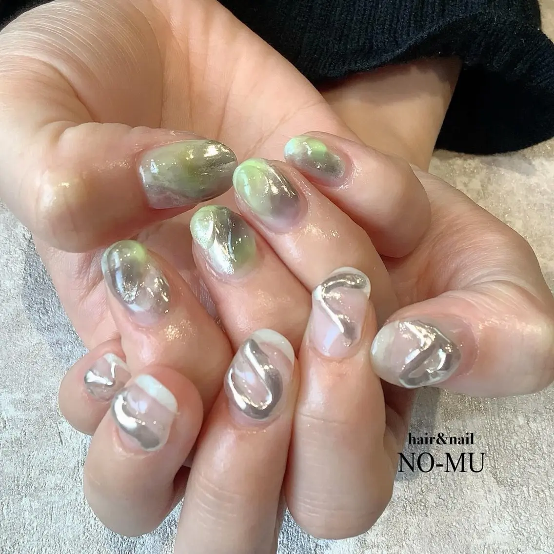 キッズ ハンドネイル hair&nail NO-MUのネイルデザイン