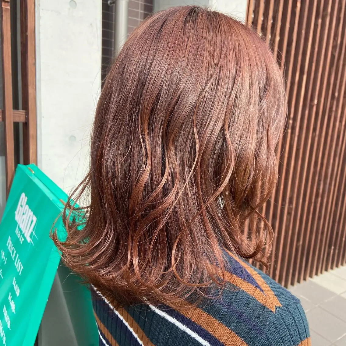 ミディアム カラー バイオレットカラー カット 💜推しインナー カラー/菊池柊真💜のヘアスタイル