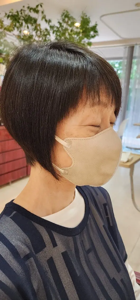 ミディアム カラー hairmake Juinのヘアスタイル