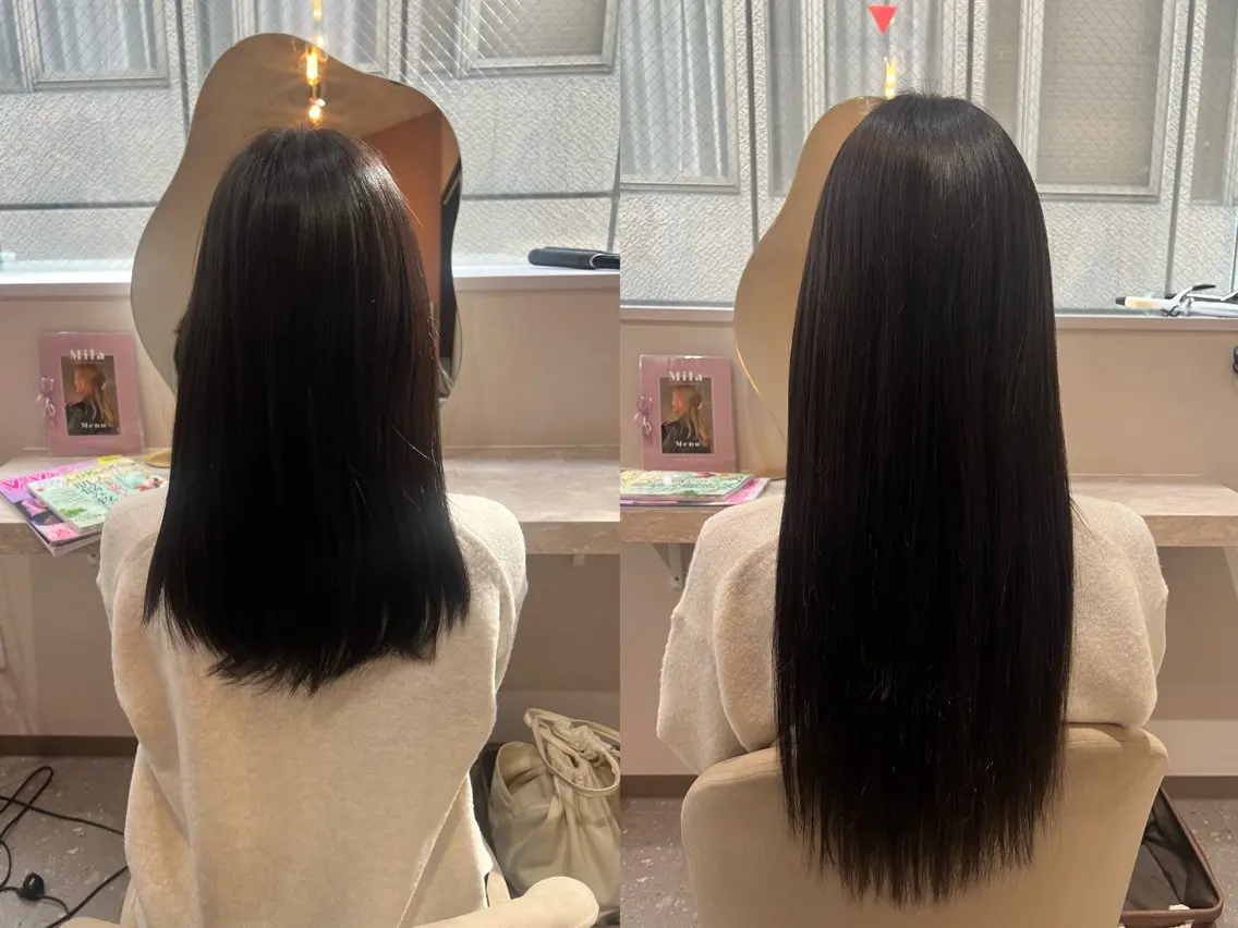 セミロング Mila misakiのヘアスタイル