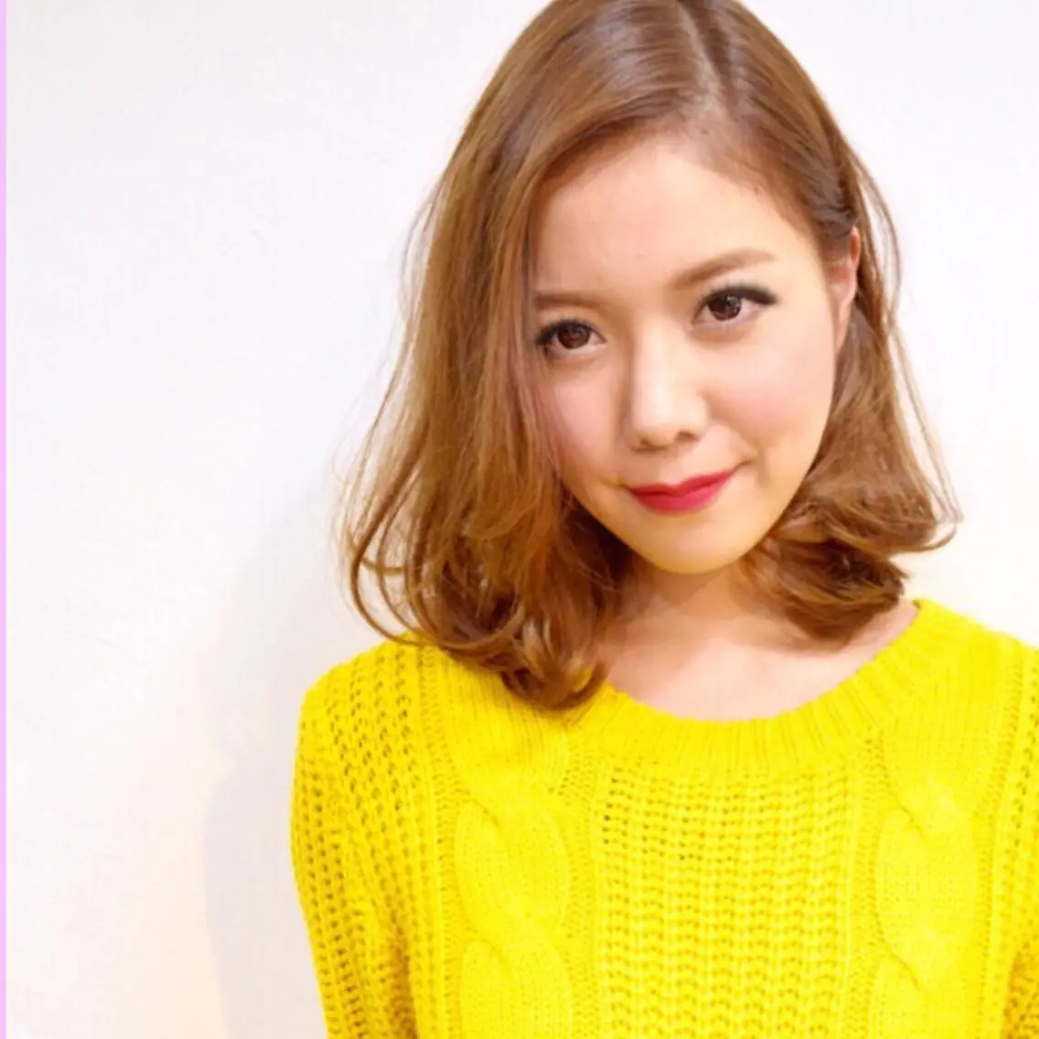 ミディアム カラー 🌈プチッと変身🌈 変化あるスタイルへのヘアスタイル