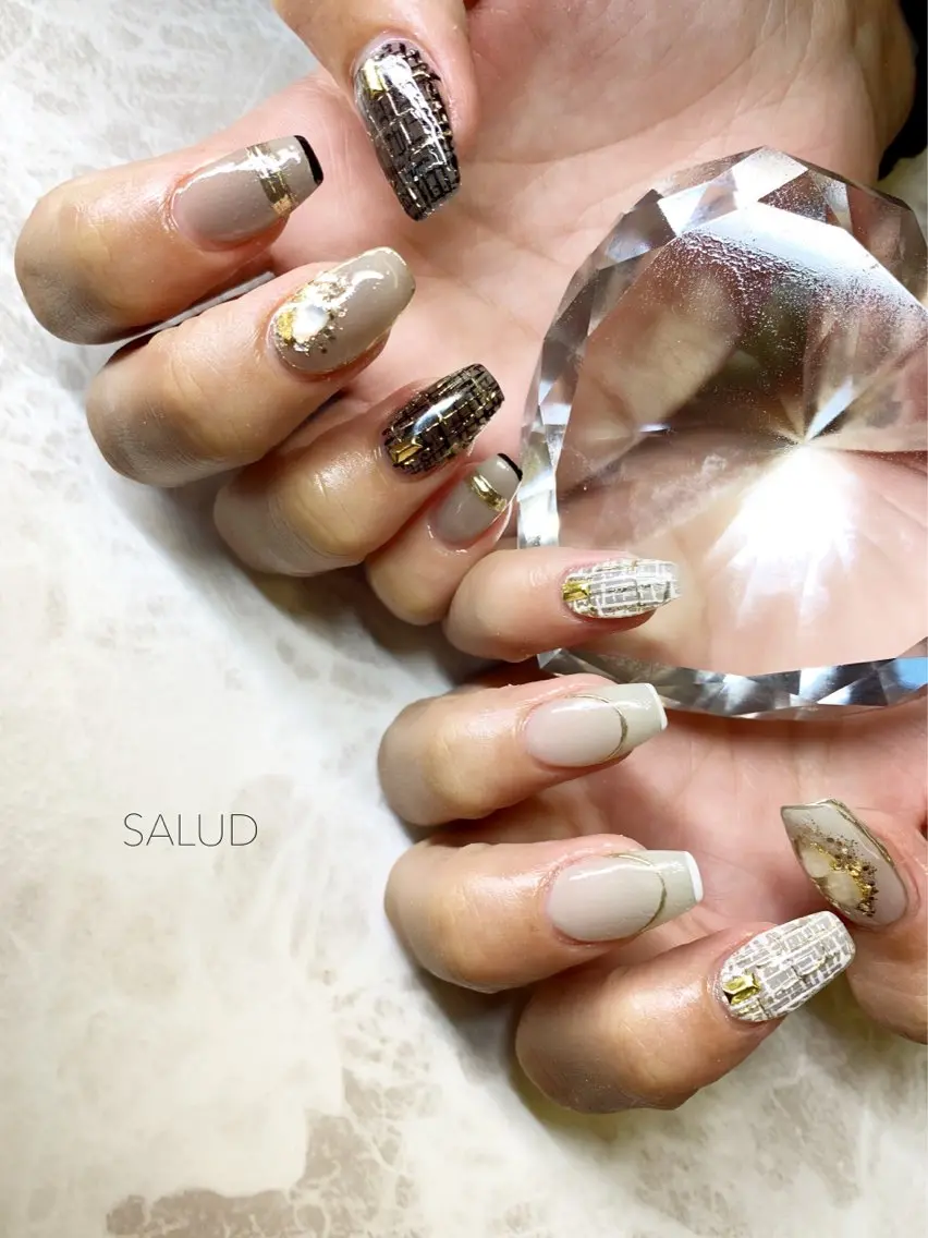 ネイル ハンドネイル Nail Salon SALUDのネイルデザイン