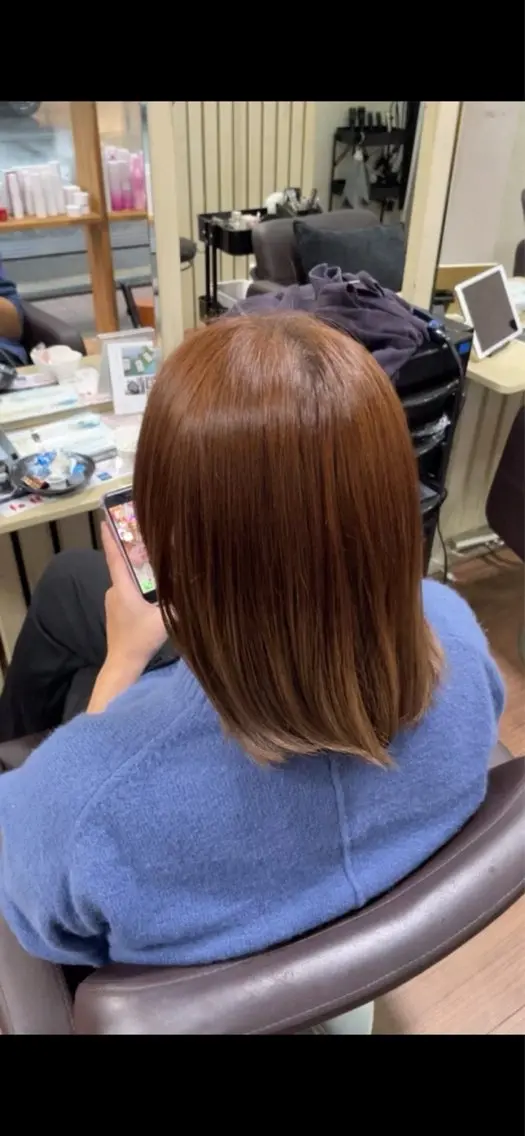 ショート ヘアカラー 井上 孝雄のヘアスタイル