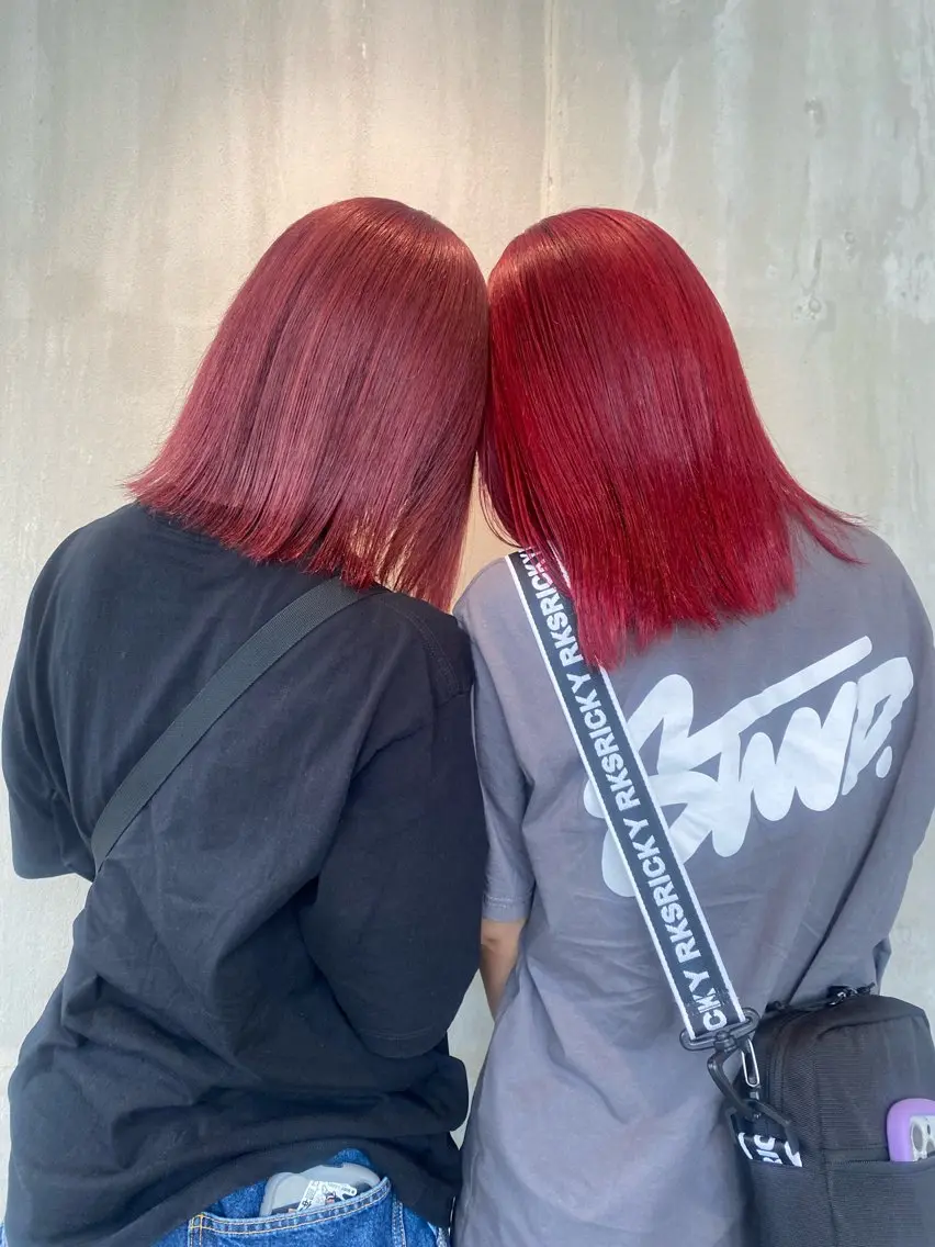 ミディアム カット ヘアカラー パーマ 縮毛矯正 トリートメント くろだ まみのヘアスタイル