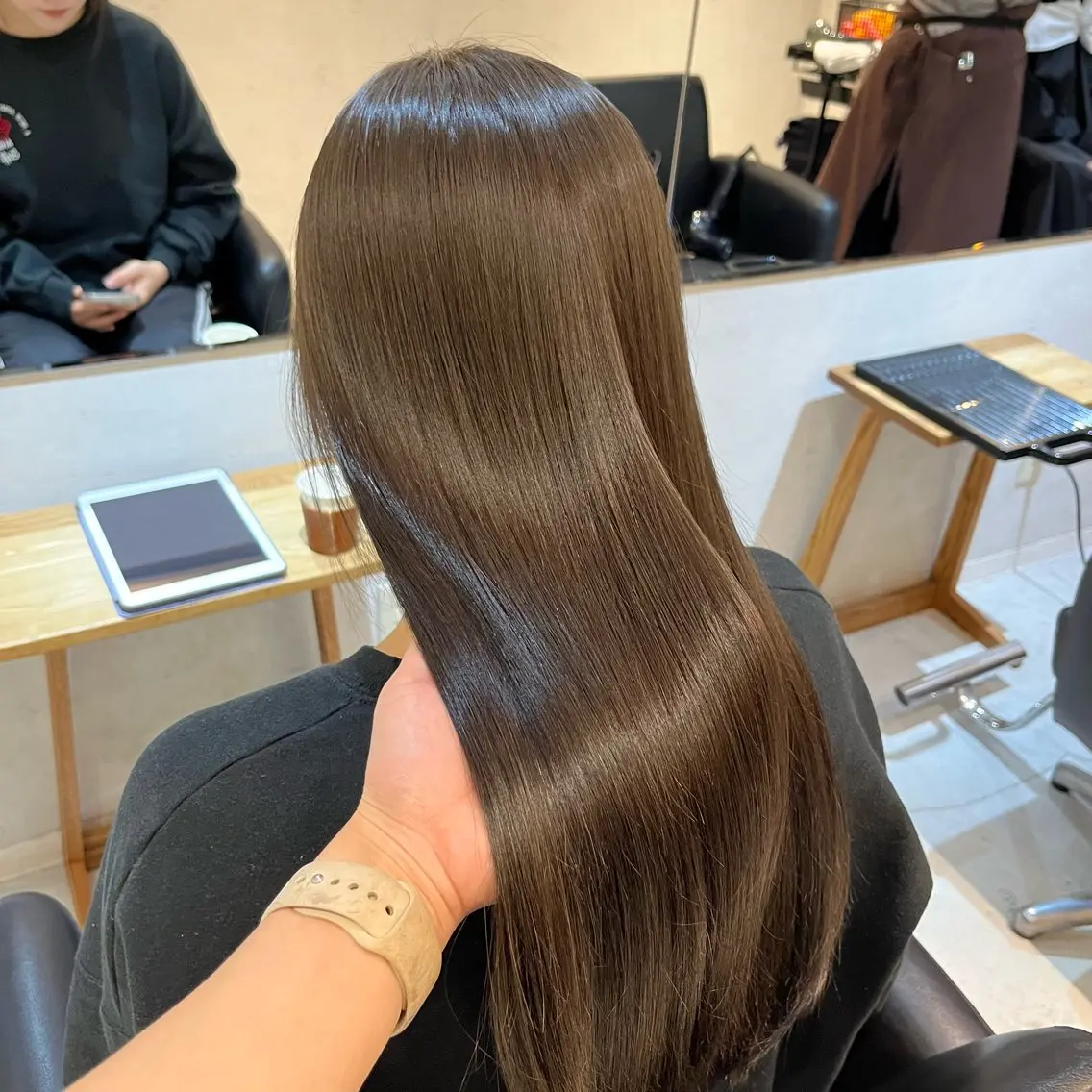 【✨人気No.1メニュー✨】🌼カット+N.orエドルカラー+トリートメント🌼の写真