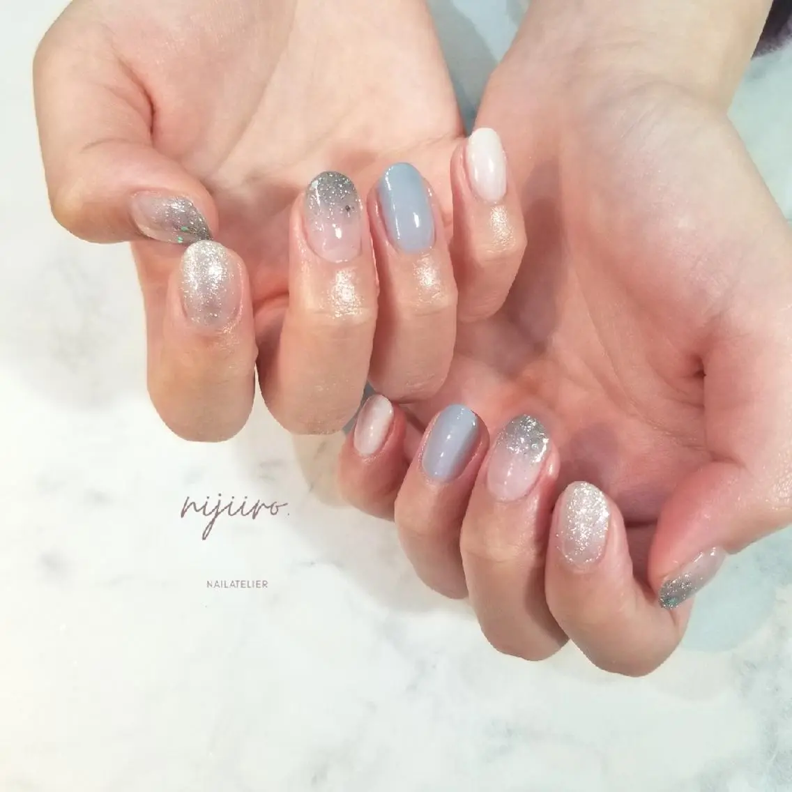 ネイル ハンドネイル nijiiro🌈 サトウのネイルデザイン