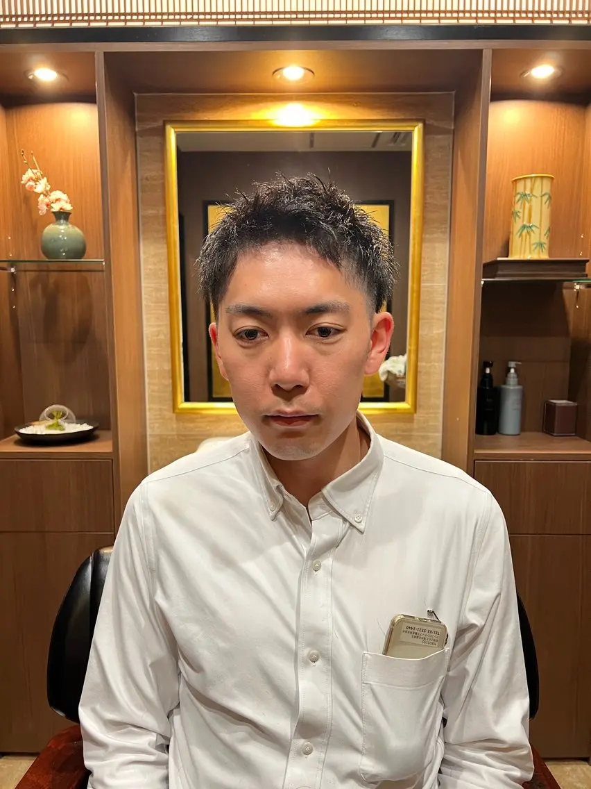 ショート 秋山 琳太のヘアスタイル
