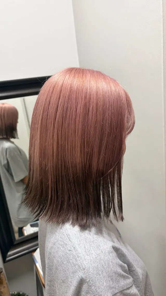 カラー ヘアカラー トリートメント ヘアセット 北川 茉奈のヘアスタイル