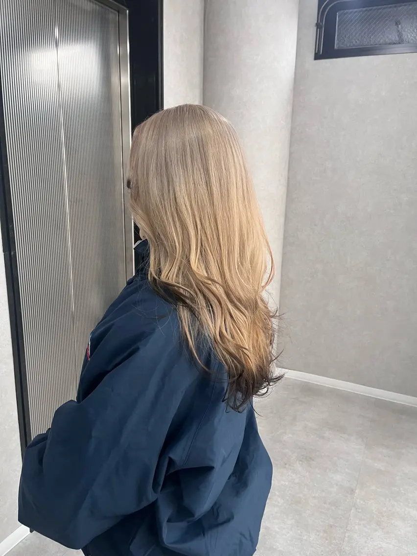 カラー 縮毛矯正モデル 募集中Yuuriのヘアスタイル