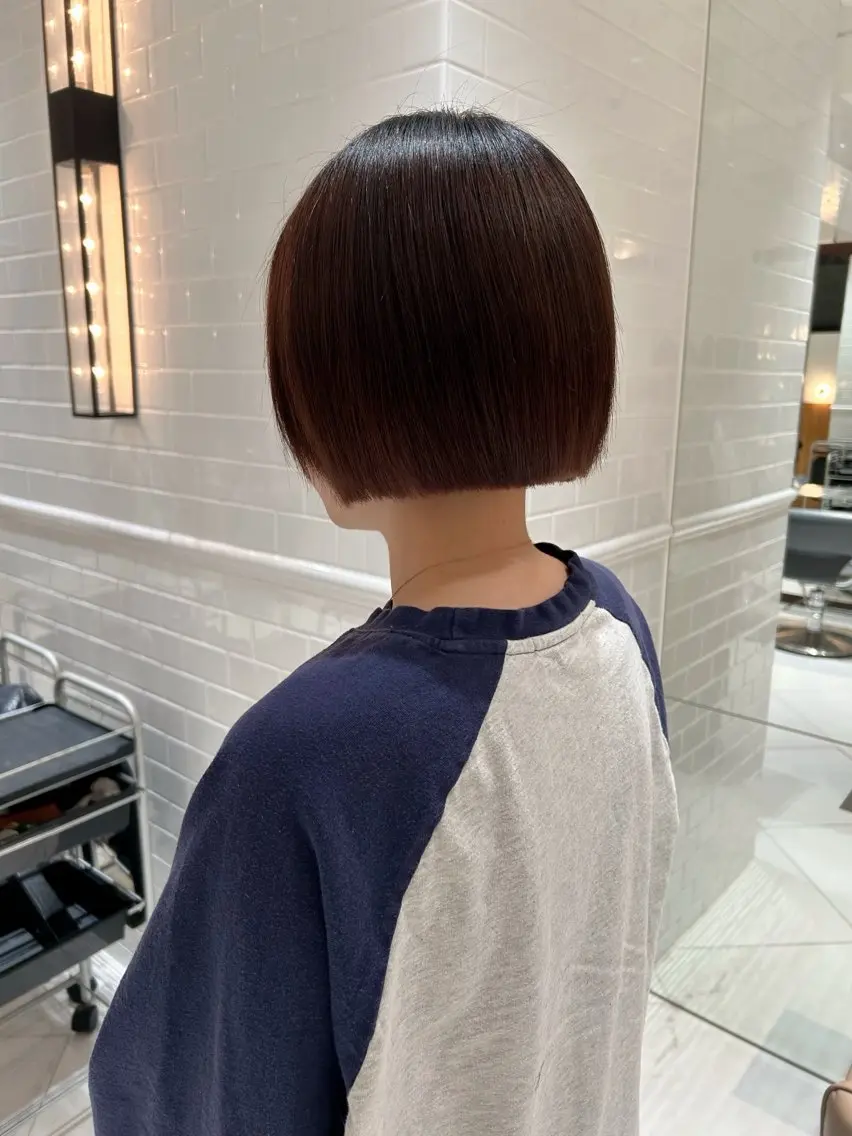 ショート ボブ ショートヘア Manaka ☺︎のヘアスタイル