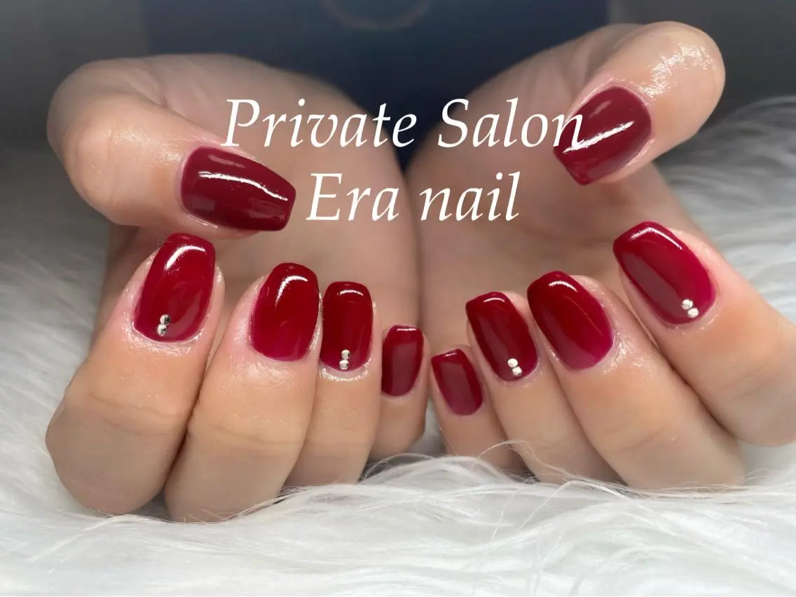 ネイル ワンカラーネイル ハンドネイル Era nailのネイルデザイン