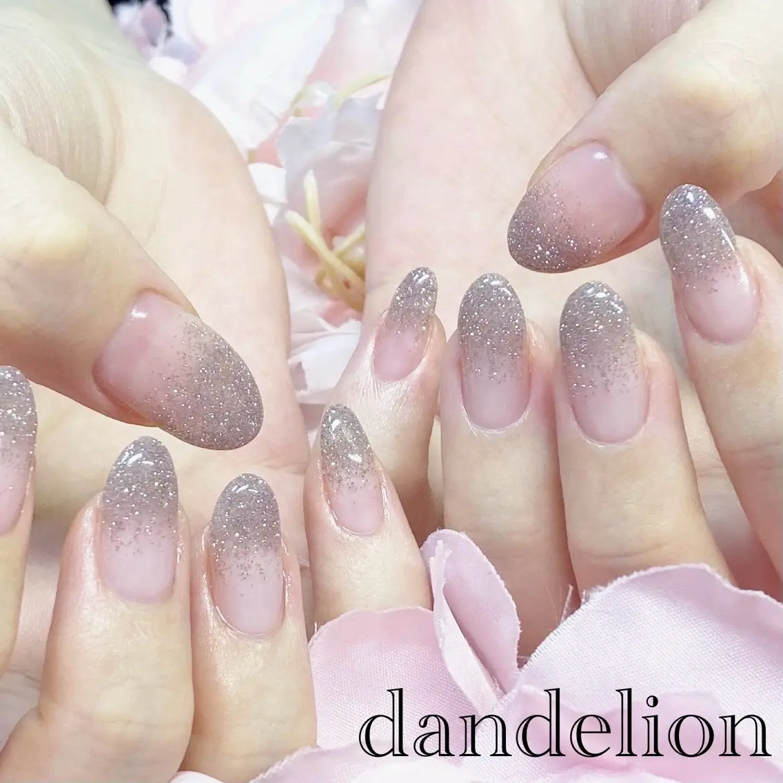 ネイル ハンドネイル ハンドケア dandelion ダンデライオンのネイルデザイン