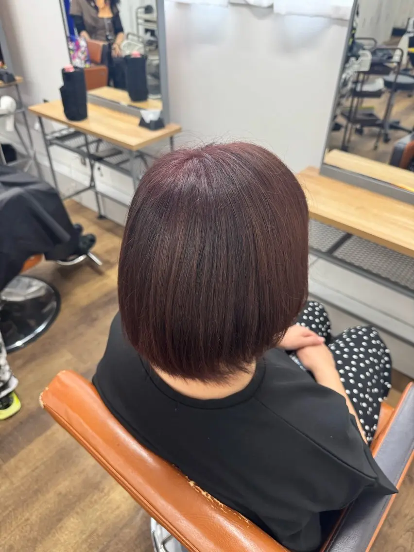 ショート カラー カット ヘアカラー miu-YUCCA モデル様募集中のヘアスタイル