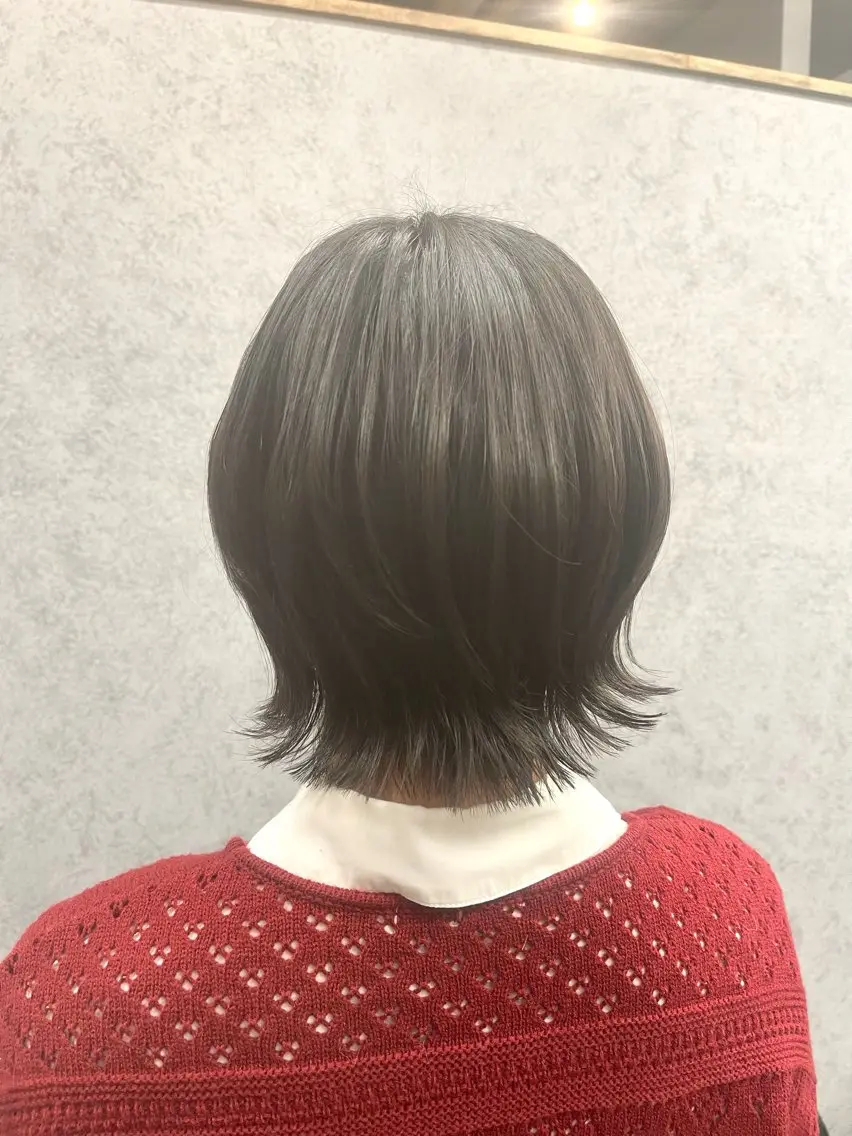 ミディアム ☔梅雨対策☔️縮毛 🌈kubo🌈のヘアスタイル