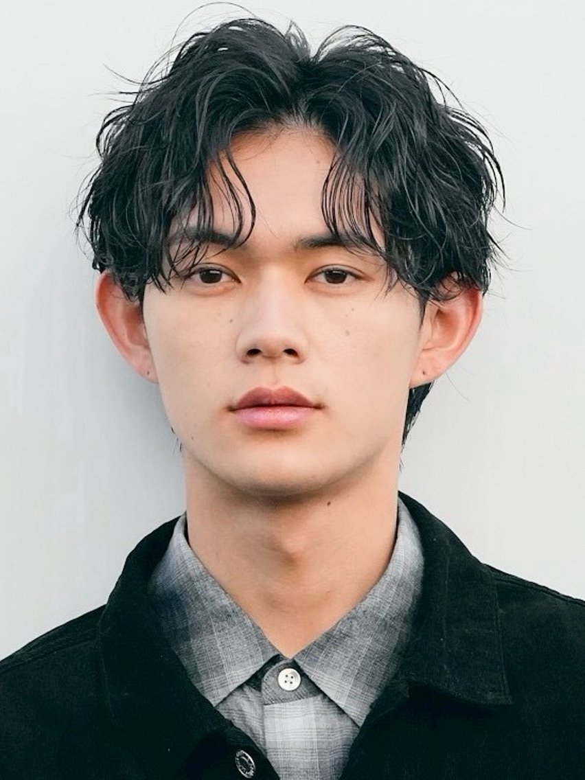 ショート カット パーマ 都築 宏哉のヘアスタイル