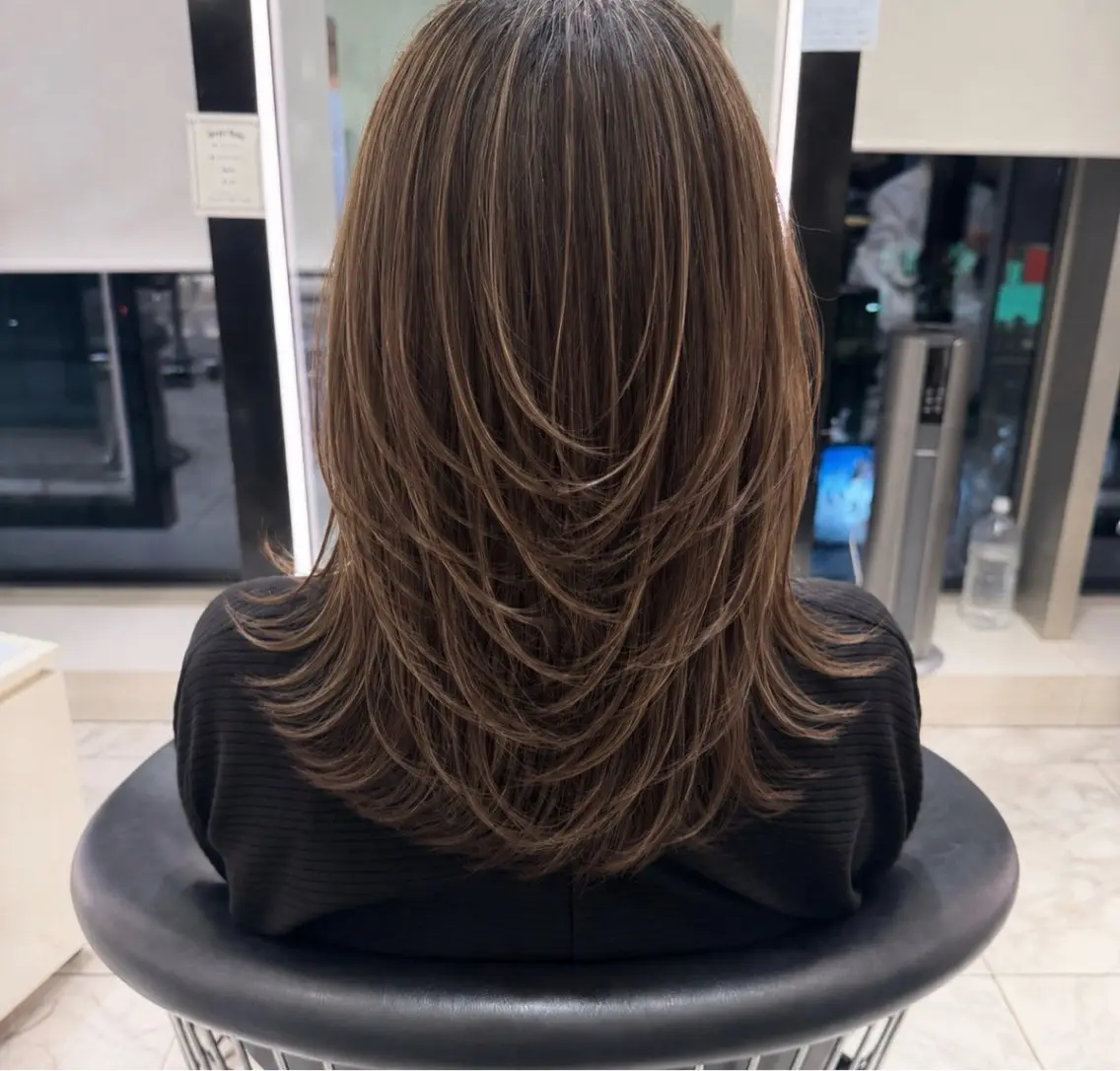 セミロング 銀座🪽⋆.* MIKIのヘアスタイル