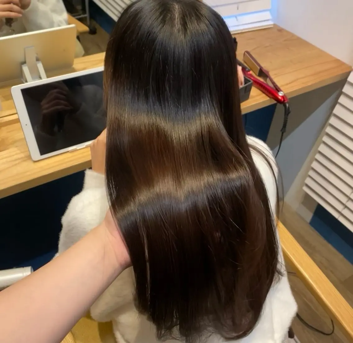 ロング トリートメント 酸熱トリートメント トリートメント 宮本 紗阿弥のヘアスタイル