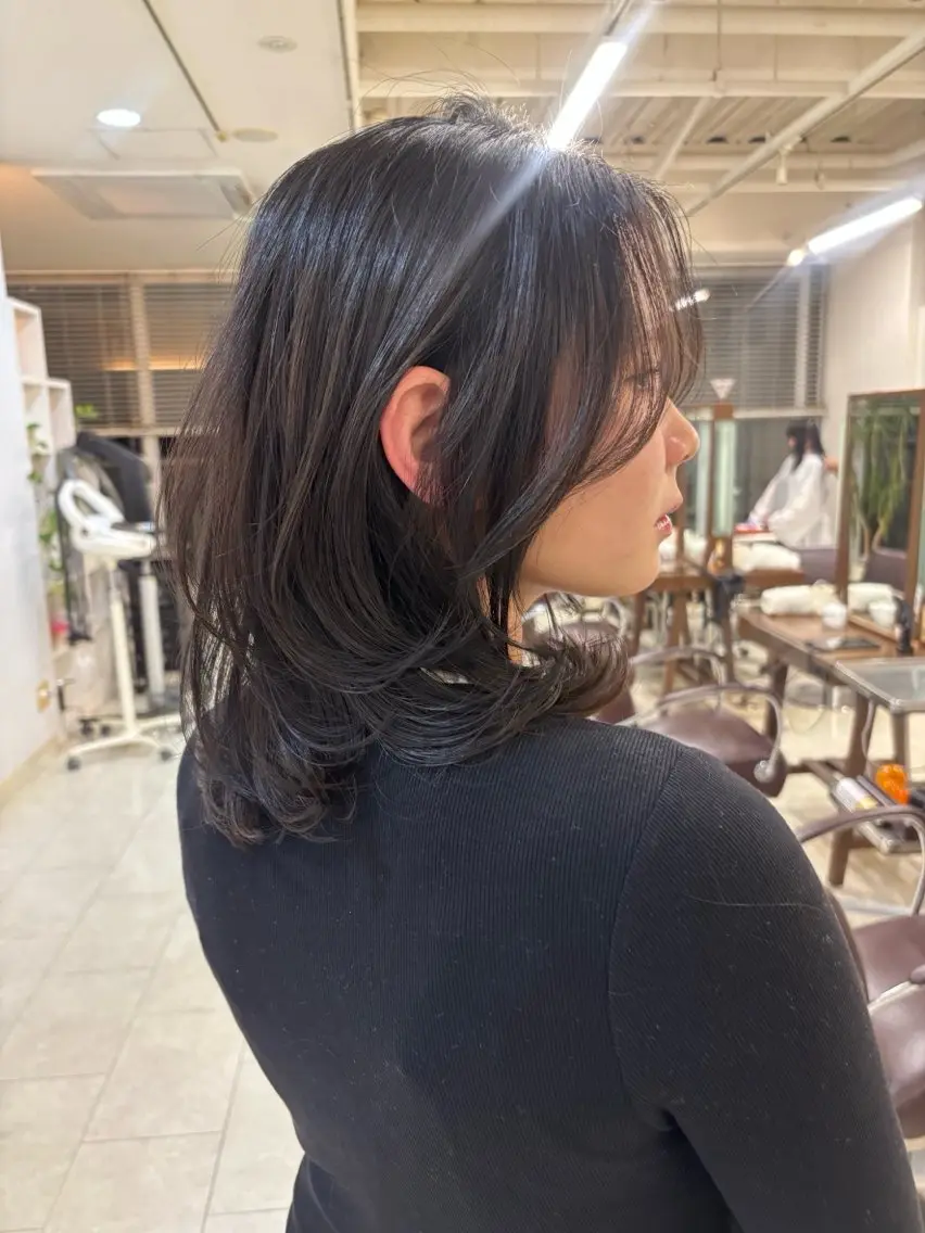 👑ワンカラー＋Aujua 4stepトリートメント￥3300🌿👑の写真