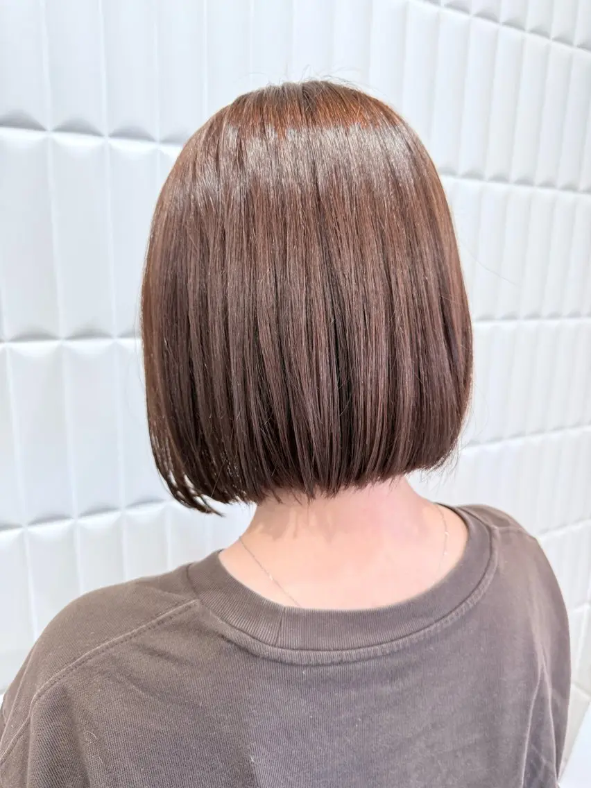 ミディアム 新宅 綾乃のヘアスタイル