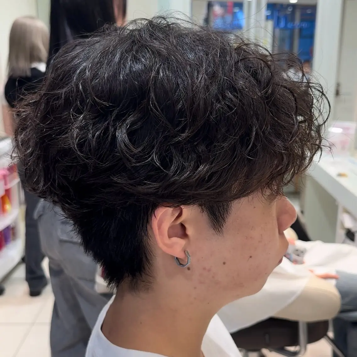 パーマ メンズ メンズパーマ メンズ縮毛矯正 ♠️店長下平隼人のヘアスタイル