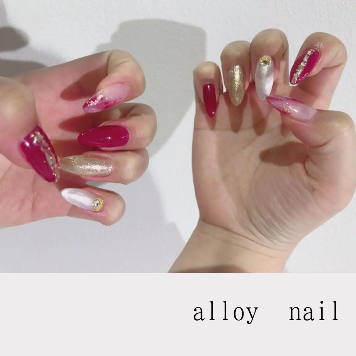 ネイル ハンドネイル alloy nailのネイルデザイン