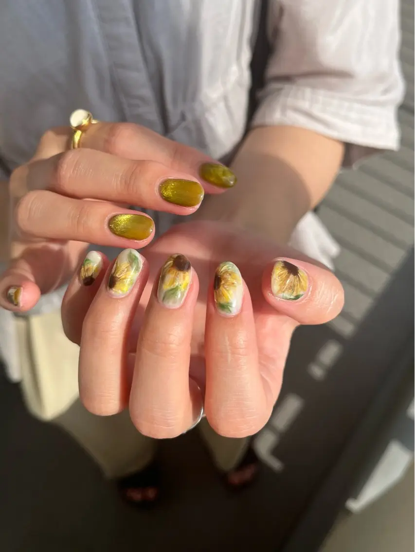 ネイル ハンドネイル フットネイル Nailsalon Fave/Rinaのネイルデザイン