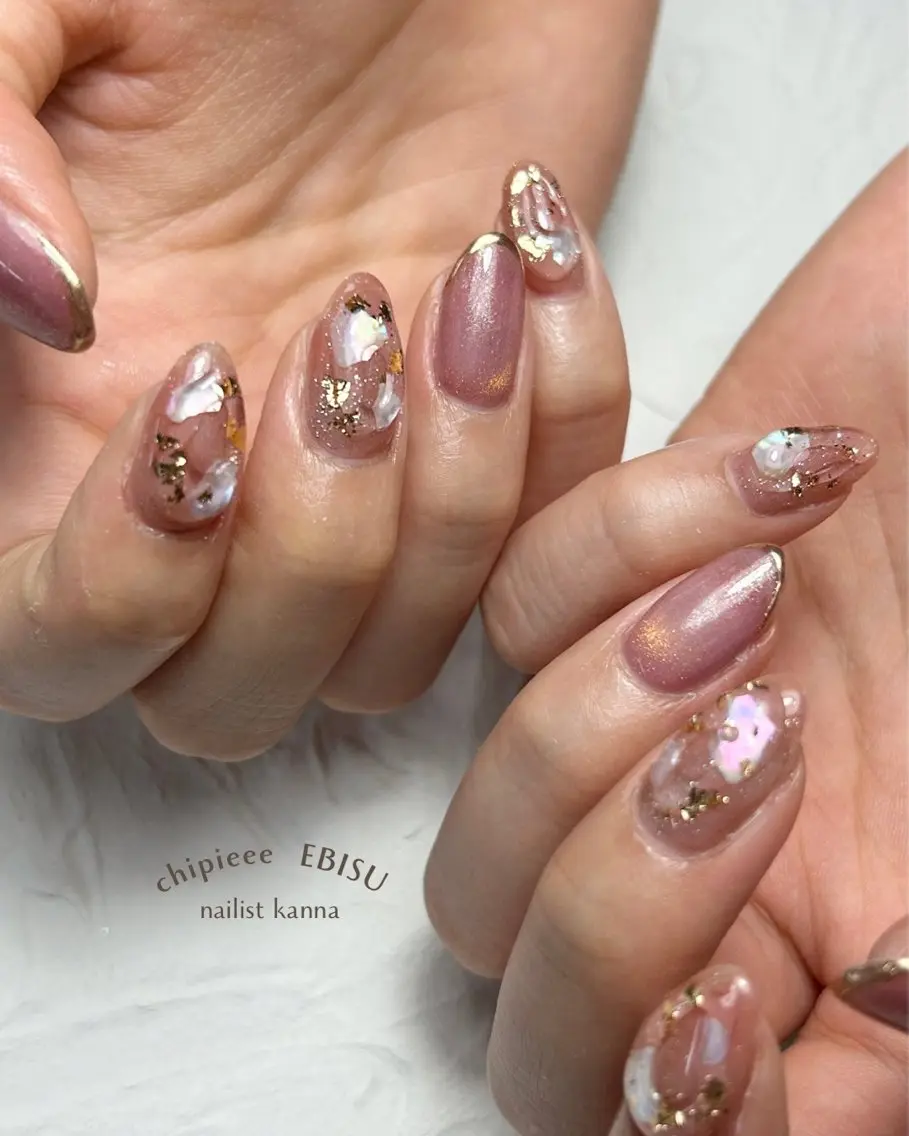 ネイル ハンドネイル chipieee EBISUkannaのネイルデザイン