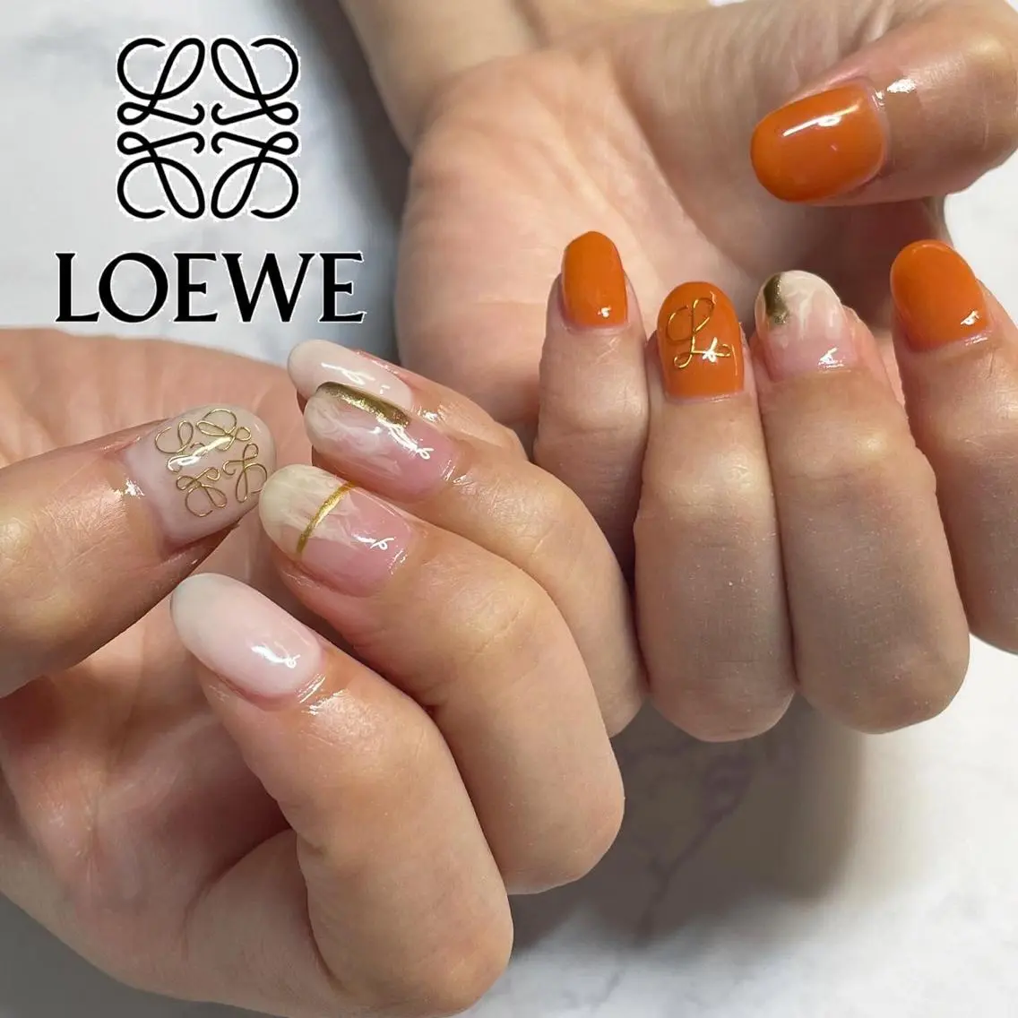 ネイル ニュアンスネイル 韓国/網紅/パーツ M-salonのネイルデザイン