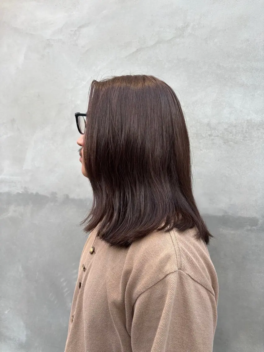 セミロング カラー ヘアカラー paka🦙 hirohoのヘアスタイル