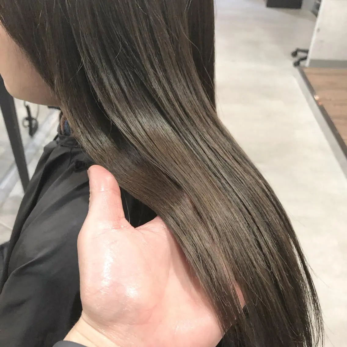 ミディアム カラー パーマ ヘアアレンジ メンズ キッズ ネイル マツエク・マツパ ヘアカラー トリートメント 艶髪育成サロン 京橋　shinのヘアスタイル