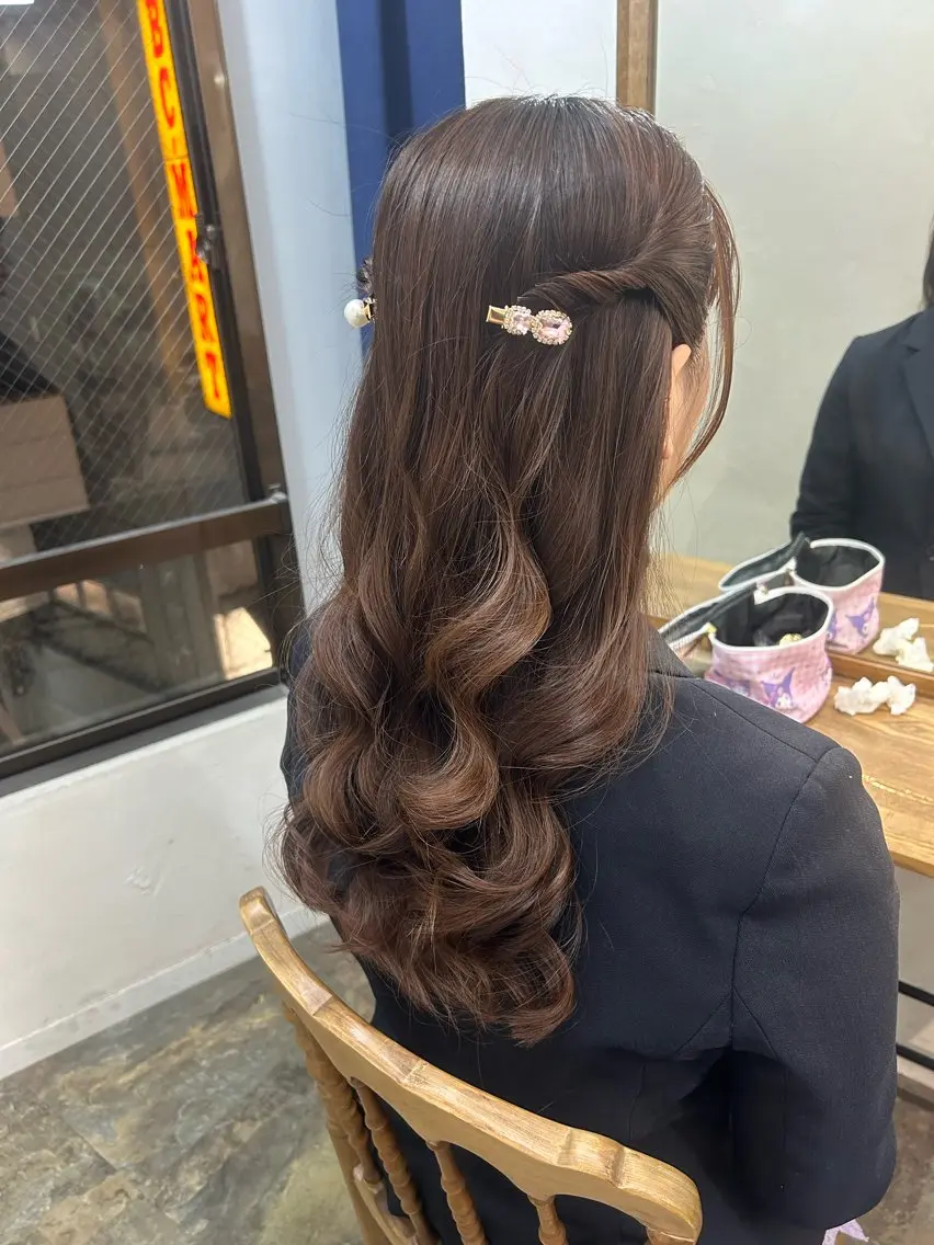 ヘアアレンジ 河野 優希のヘアスタイル