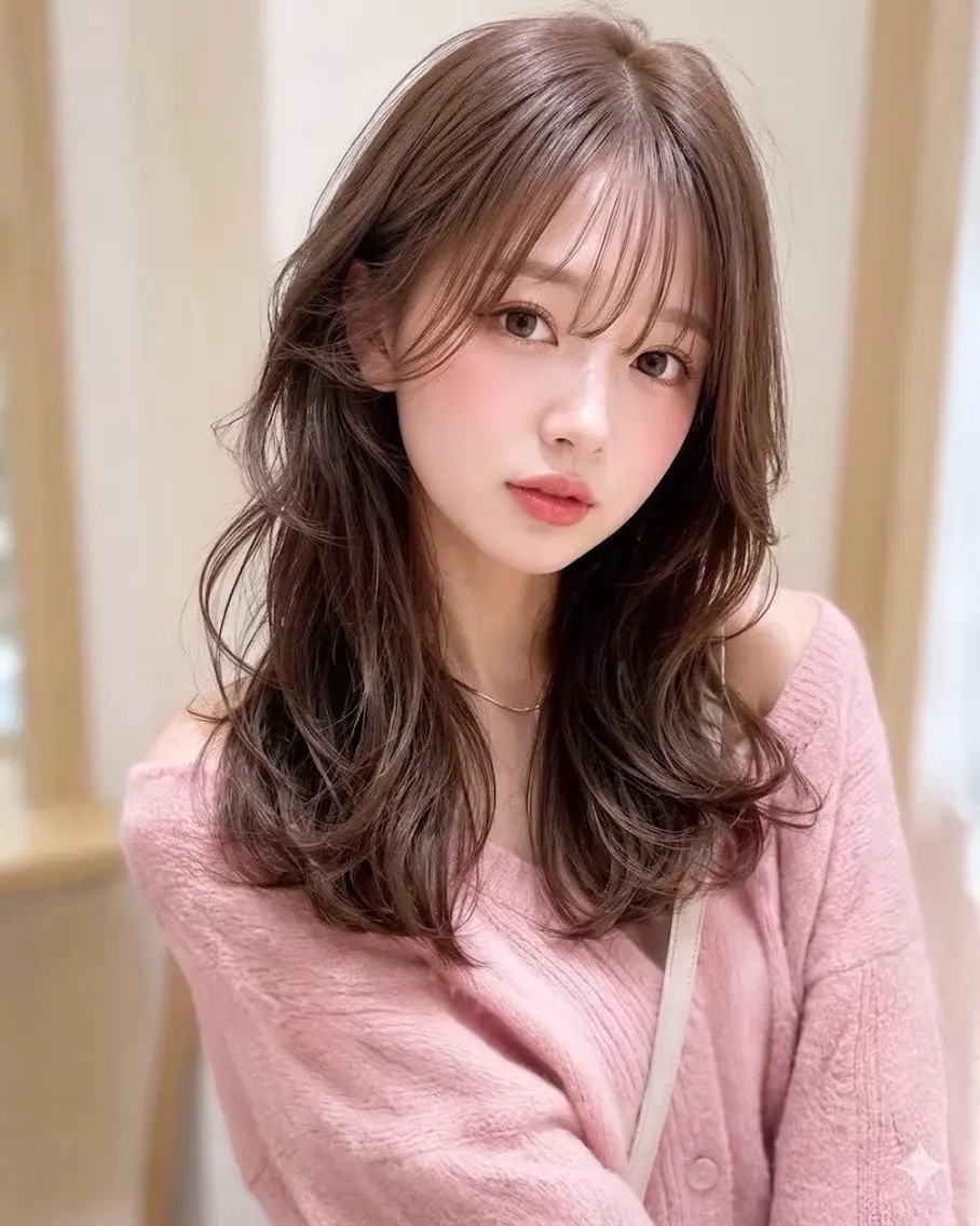 ロング カラー ヘアアレンジ ヘアカラー トリートメント 似合わせ×店長 🍊Raimu🍊のヘアスタイル