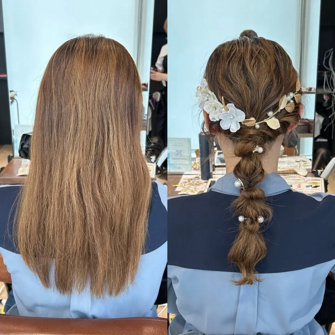 セミロング ヘアアレンジ カット ヘアセット 髙木美緒🌿 レイヤー/アレンジのヘアスタイル