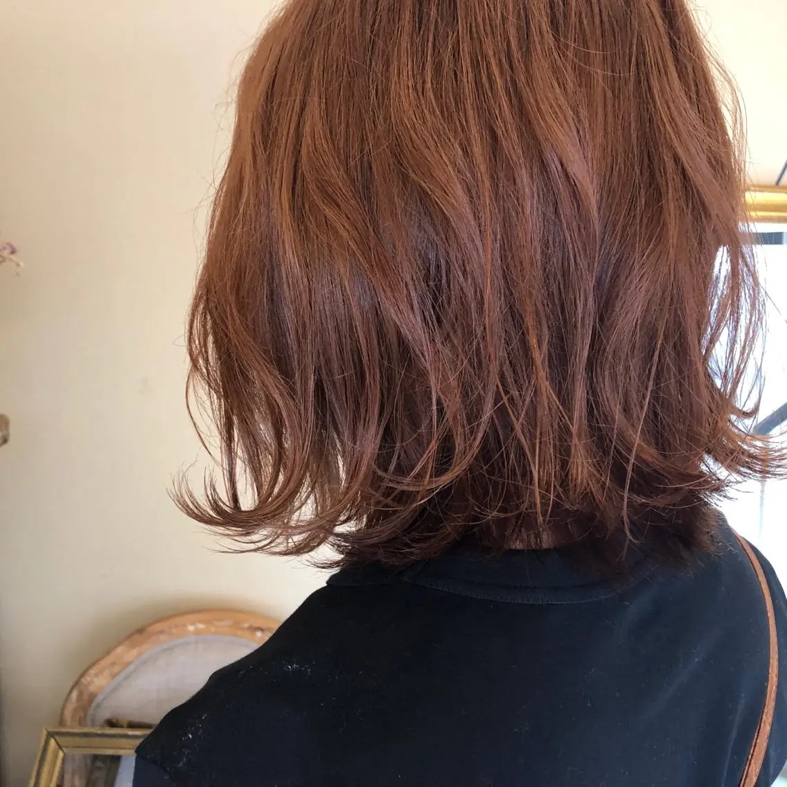 ミディアム カラー カット ヘアカラー トリートメント FERIAあべの KARINのヘアスタイル