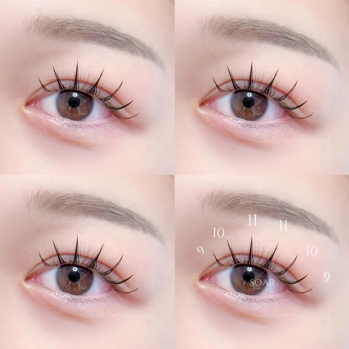 マツエク・マツパ mignon eye YUKINOのマツエク・マツパデザイン