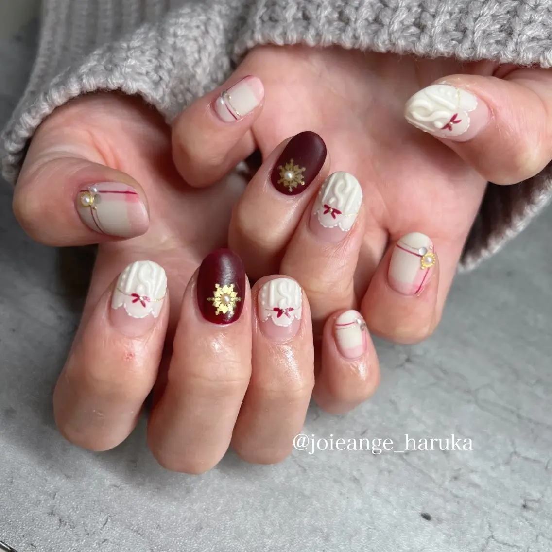 ネイル ハンドネイル haruka joieangeのネイルデザイン