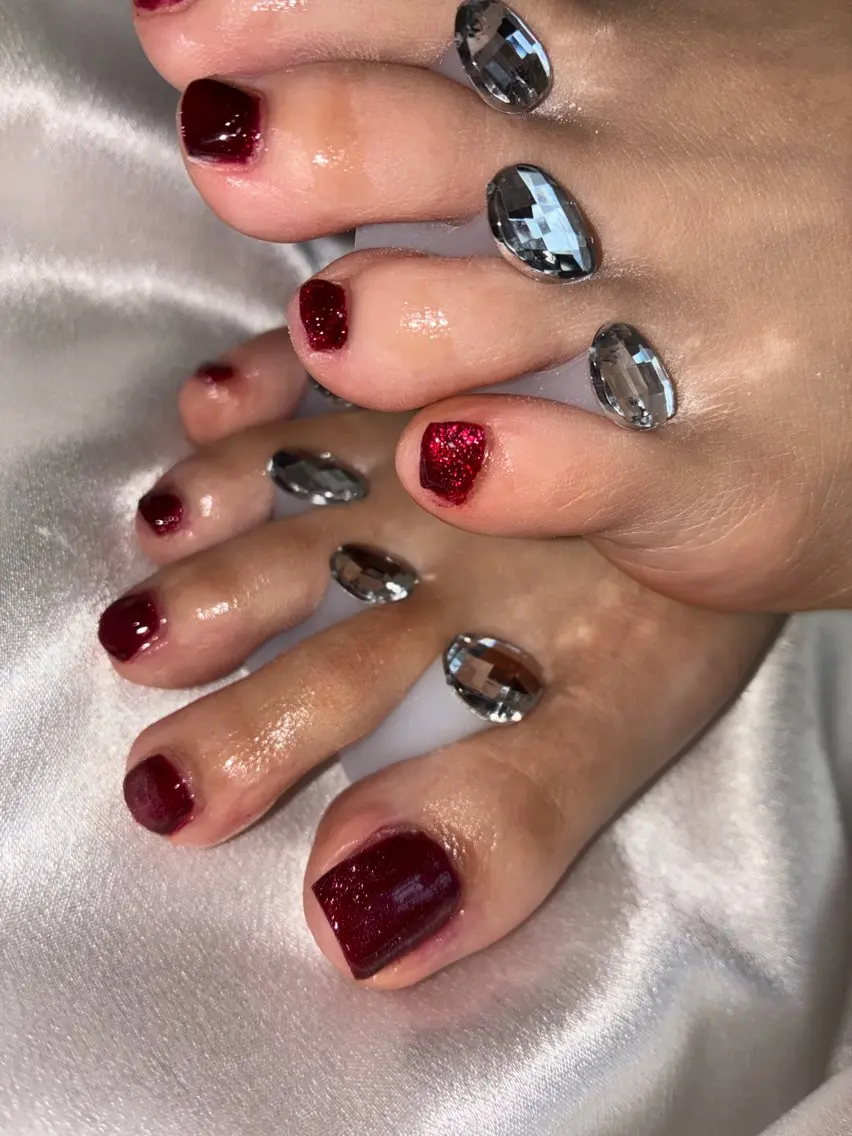 ショート フットネイル YOKOSUKA NAILS💅⚓️のネイルデザイン