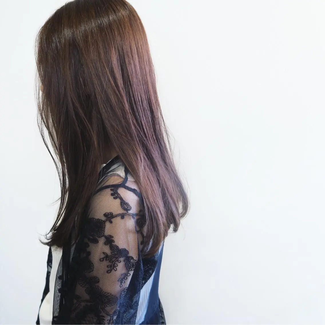 セミロング カラー 中川 竜誠のヘアスタイル