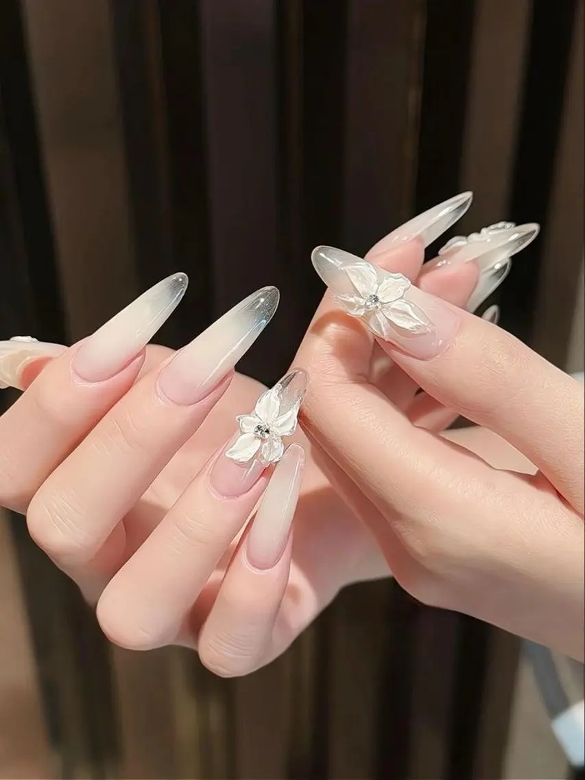 ネイル ハンドネイル ゆき このネイルデザイン