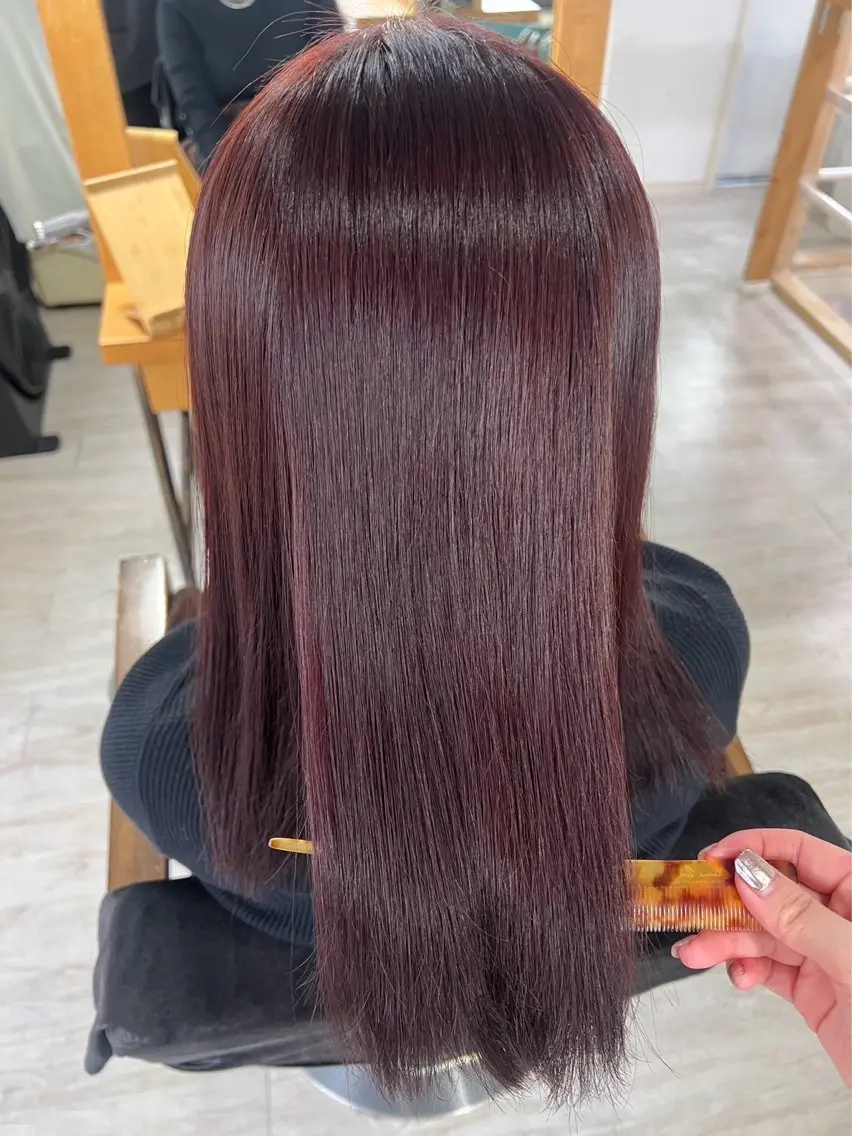 カラー カット✂️ 千夏のヘアスタイル