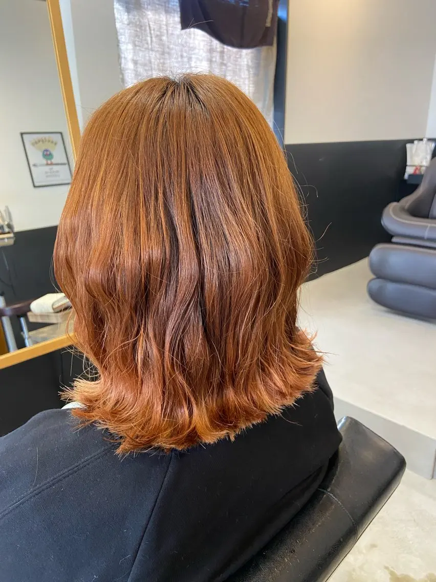 ミディアム カット 💫縮毛矯正/ カット💫徳永あい子のヘアスタイル
