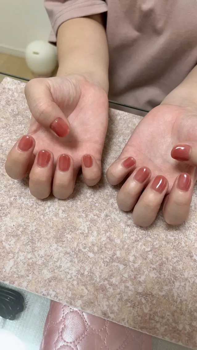 ネイル ワンカラーネイル Will nail salonのネイルデザイン